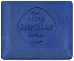 Viarco - Art Graf, Gessetto di grafite solubile in acqua, Blu primario