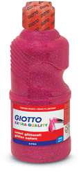 Giotto - Tempera glitter pronta all'uso, 250 ml, Magenta