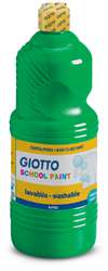 Giotto - School Paint, Colore a tempera, 1 L, Verde