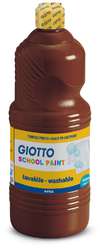 Giotto - School Paint, Colore a tempera, 1 L, Bruno