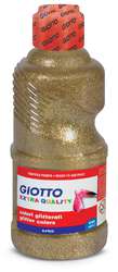 Giotto - Tempera glitter pronta all'uso, 250 ml, Oro