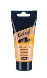 Schmincke - College Linol, Colori per linoleografia, Tb. 75 ml, Arancio giallo