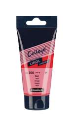 Schmincke - College Linol, Colori per linoleografia, Tb. 75 ml, Rosso