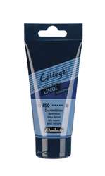 Schmincke - College Linol, Colori per linoleografia, Tb. 75 ml, Blu scuro