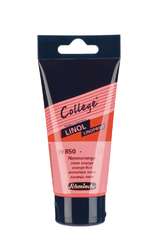 Schmincke - College Linol, Colori per linoleografia, Tb. 75 ml, Arancio neon