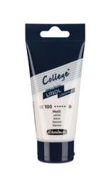 Schmincke - College Linol, Colori per linoleografia, Tb. 75 ml, Bianco
