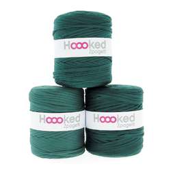 Cordoncino tessile Hooked Zpagetti, Tonalità di verde scuro