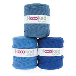 Cordoncino tessile Hooked Zpagetti, Tonalità blu medio