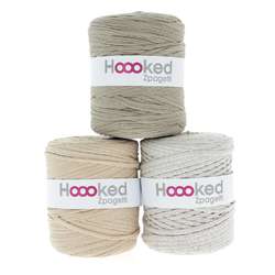 Cordoncino tessile Hooked Zpagetti, Tonalità di beige
