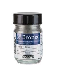 Schmincke - Oil Bronze, Pigmenti metallici per olio, 50 ml, Argento