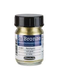 Schmincke - Oil Bronze, Pigmenti metallici per olio, 50 ml, Oro ricco