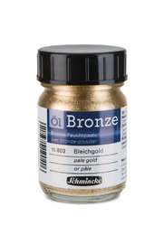 Schmincke - Oil Bronze, Pigmenti metallici per olio, 50 ml, Oro pallido