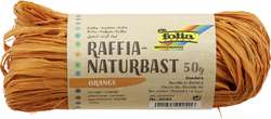 Folia - Fibre naturali di rafia, 50 g, Arancio