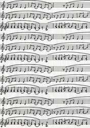 Décopatch - Carta decorativa, 30 x 40 cm, conf. 3 fogli, Note