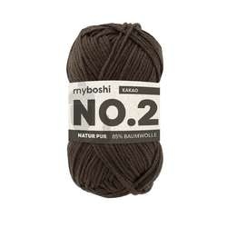 Myboshi - NO.2, Lana, 50 g, 100 m, Cacao