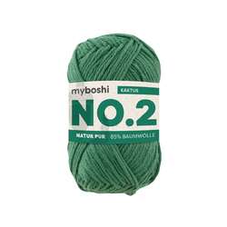 Myboshi - NO.2, Lana, 50 g, 100 m, Cactus