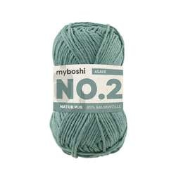 Myboshi - NO.2, Lana, 50 g, 100 m, Agave