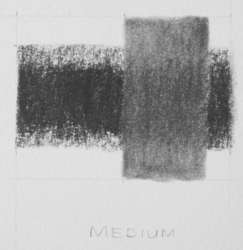 Derwent - Matite a carboncino, Medio