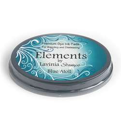 Lavinia - Elements, Tamponi di inchiostro Premium, Blue Atoll