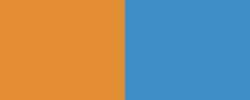 Stabilo - Woody 3 in 1 Duo, Matite bicolore, Matita singola, Arancio/Blu medio