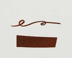 Herbin - Inchiostro per calligrafia e disegno, 30 ml, Lie de thé