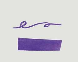 Herbin - Inchiostro per calligrafia e disegno, 30 ml, Iris sagesse
