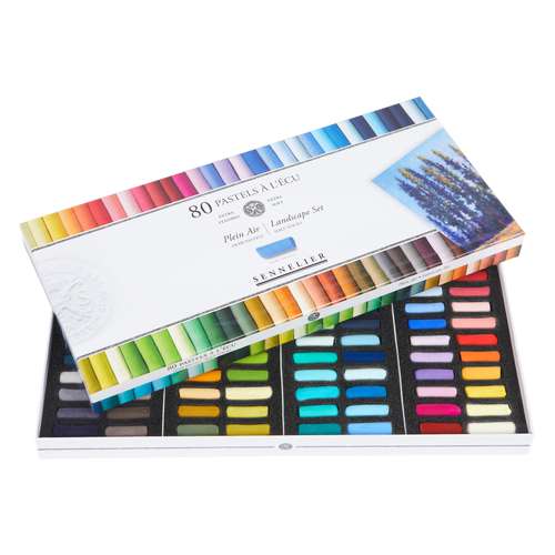 Sennelier - Pastels à l'Écu, Plein Air, Set da 80 mezzi pastelli 