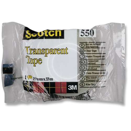 Scotch 3M - Nastro adesivo 550 trasparente 