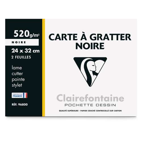 Clairefontaine - Scraperboard 