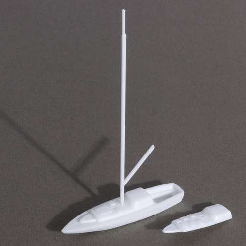 Miniature per modellismo, barca 