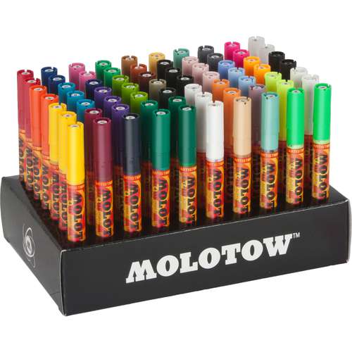 Molotow One4All 127HS evidenziatore Set di display 70 Stück multicolore 
