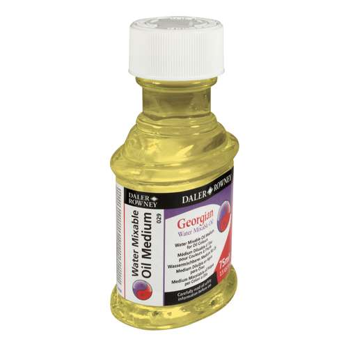 Daler-Rowney - Georgian, Medium per colori a olio miscelabili in acqua 