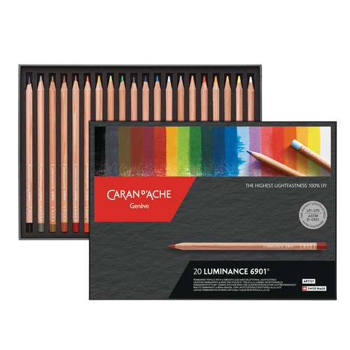 Caran D'Ache - Luminance 6901, set di matite colorate 