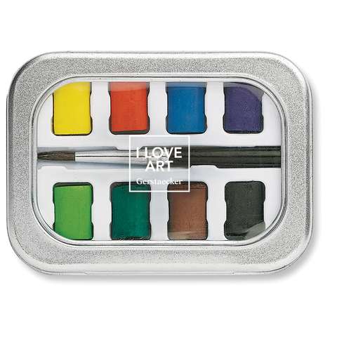 I Love Art - Aquarell Mini Pocket Box 