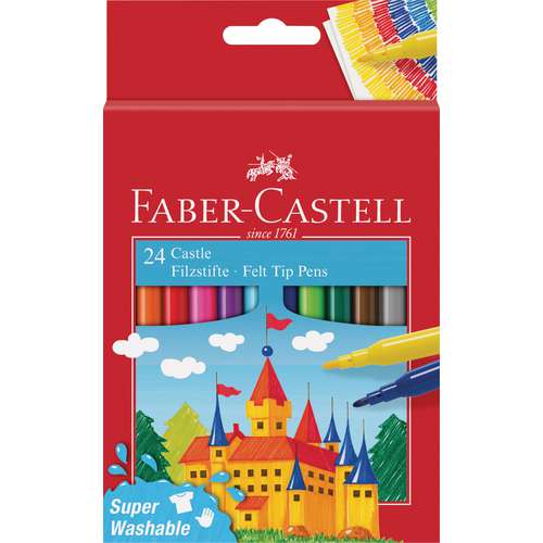Faber-Castell - Set di pennarelli in feltro 