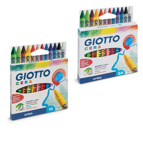 Giotto - Cera, Set di pastelli a cera 
