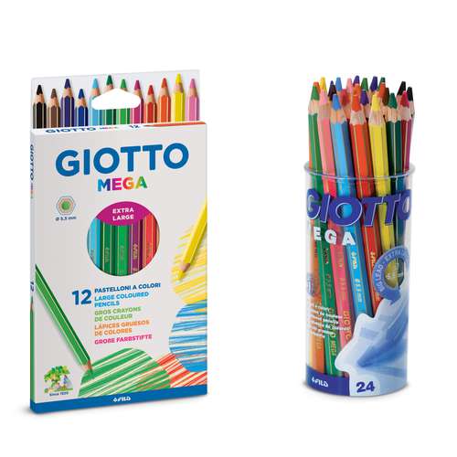 Giotto - Mega, Set di matite colorate 