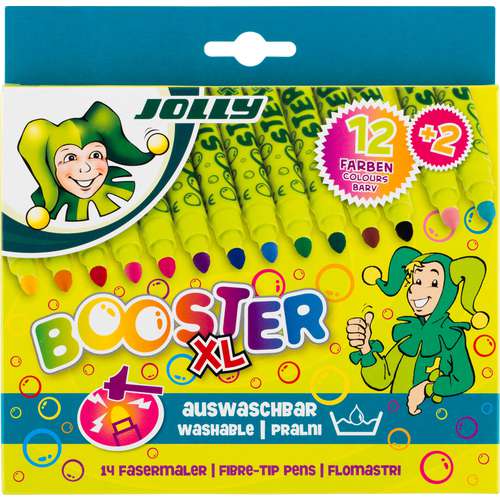 Jolly - Booster XL, Pennarelli  lavabili 