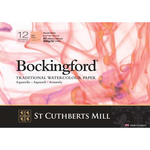 Bockingford Watercolour Paper - Blocco per acquerello 300 g/mq 