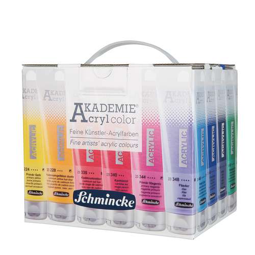 Schmincke Akademie - Colore acrilico in confezione convenienza 