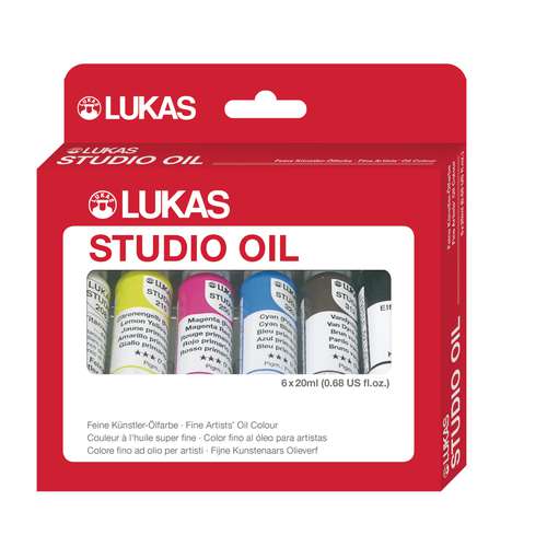 Lukas - Studio, Set di base di colori ad olio 
