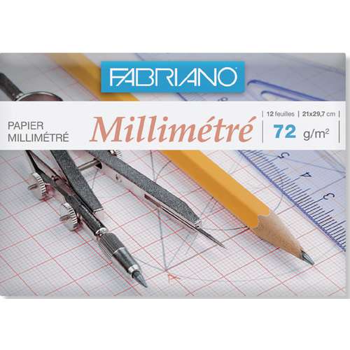 Fabriano - Millimétré, Carta millimetrata 