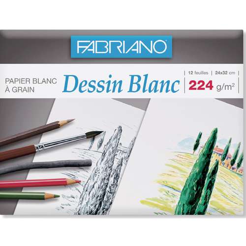 Fabriano - Dessin Blanc, Carta da disegno bianca