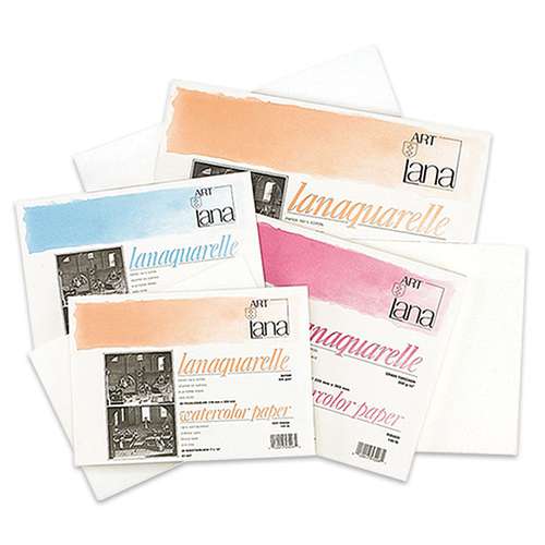 Lana - Lanaquarelle, Carta per acquerello in fogli 