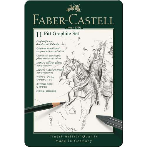Faber-Castell Pitt set piccolo di matite di grafite 