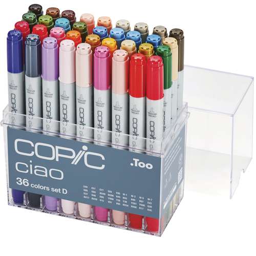 Copic - Ciao, Set D da 36 marker 