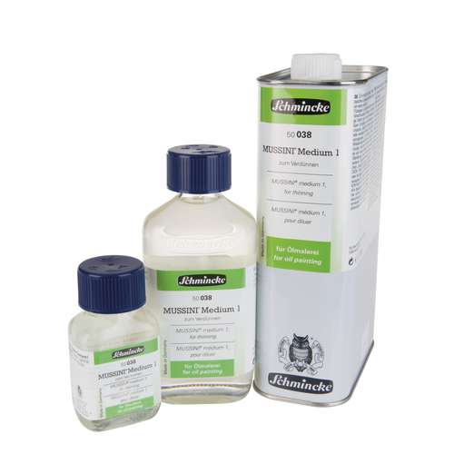 Schmincke - Mussini, Medium 1, Diluente per colori a olio 