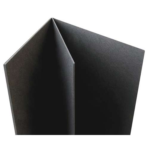 Cartoncino museale nero, 70 x 100 cm 