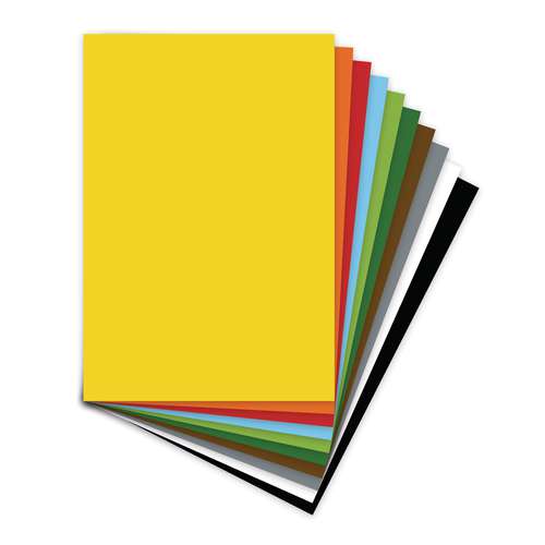 Gerstaecker - Assortimento di carta colorata, 100 fogli 