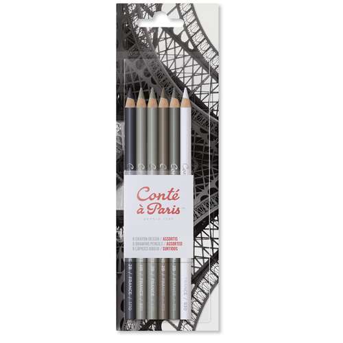 Conté à Paris set di matite per schizzi e disegni 